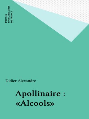 cover image of Apollinaire